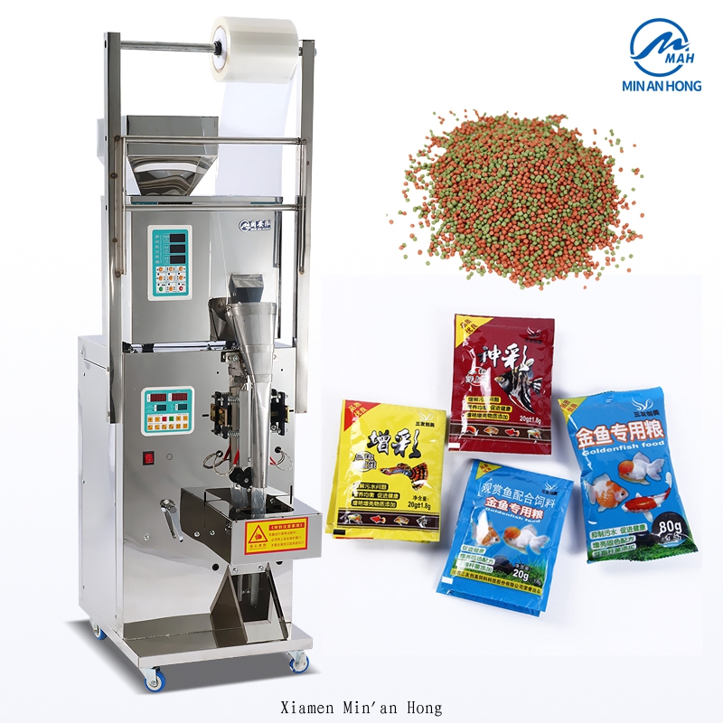 100g Small Packaging Machine for Potato Chips and Coffee Bean Filling Machine for Particle Grain