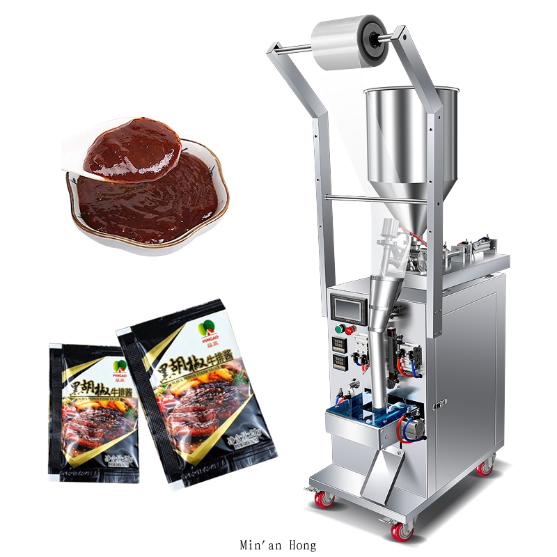 Automatic Liquid Paste Sauce Cream Milk Tomato Paste Salad Dressing Jam Packaging Machine-New Condition