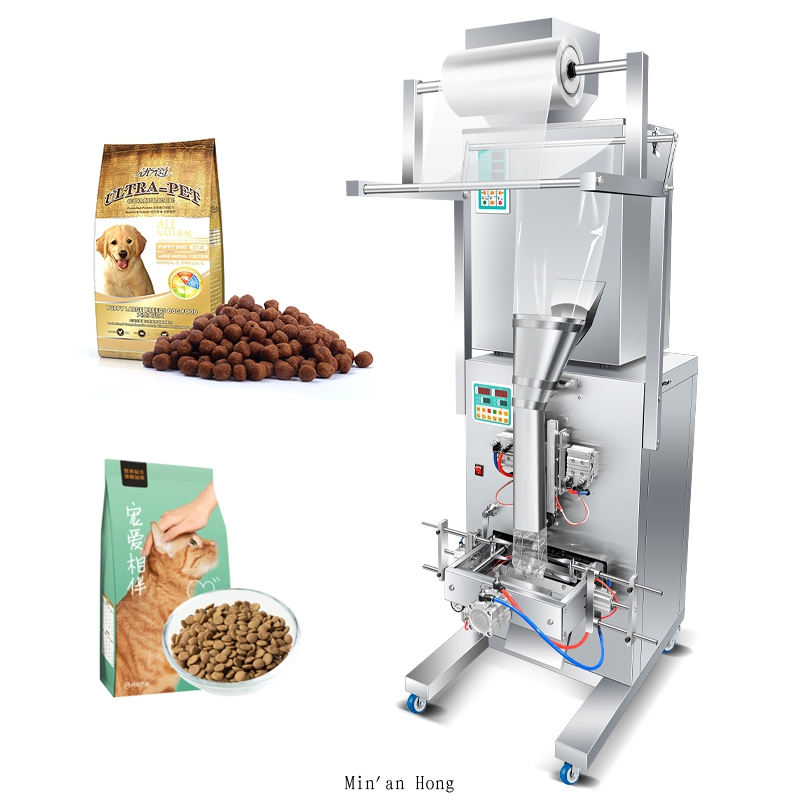 Pneumatic Automatic Medium Gusset Bag Packaging Machine With high efficient coffee powder sealing and packing machine